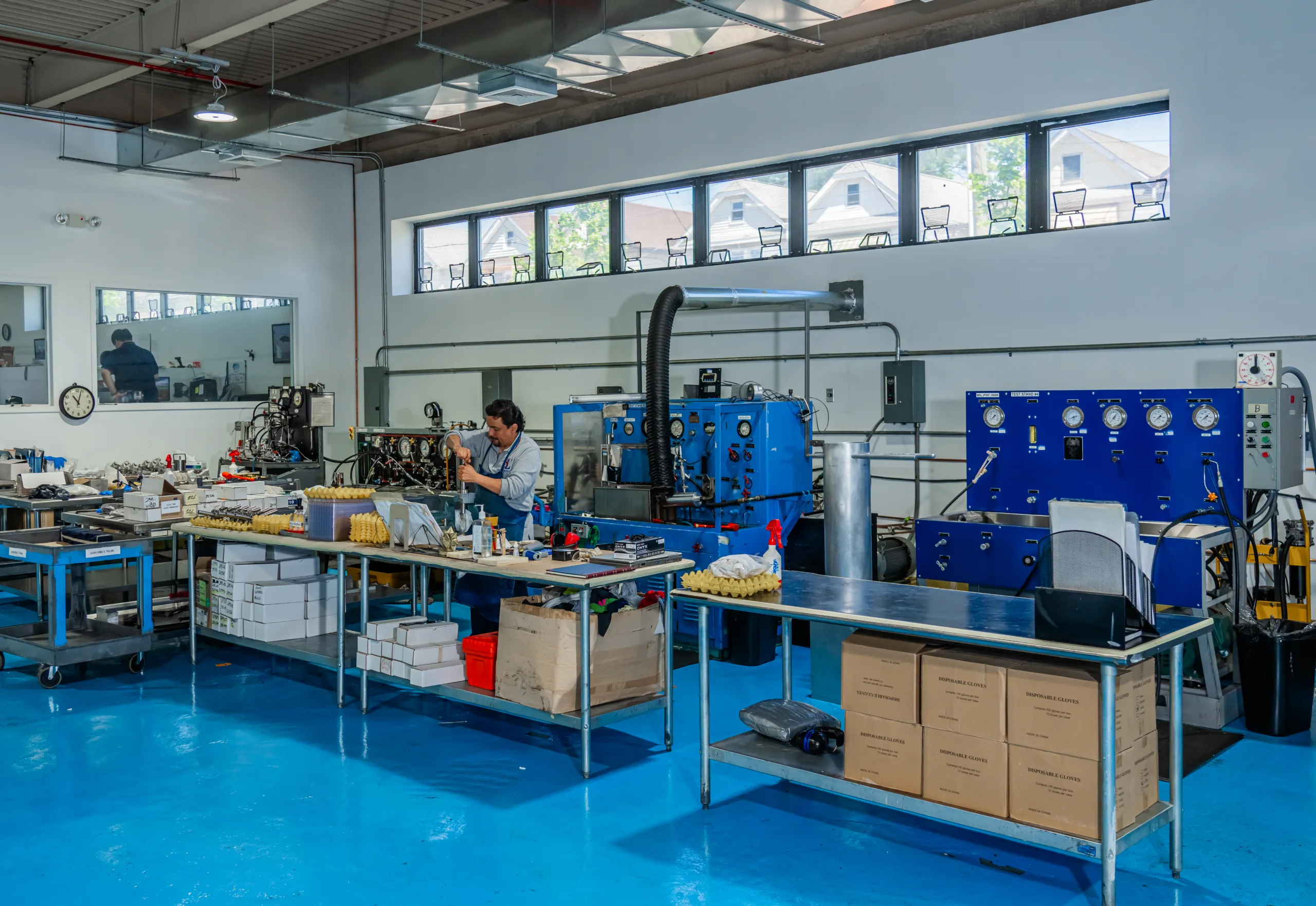 Hydraulic Testing Department